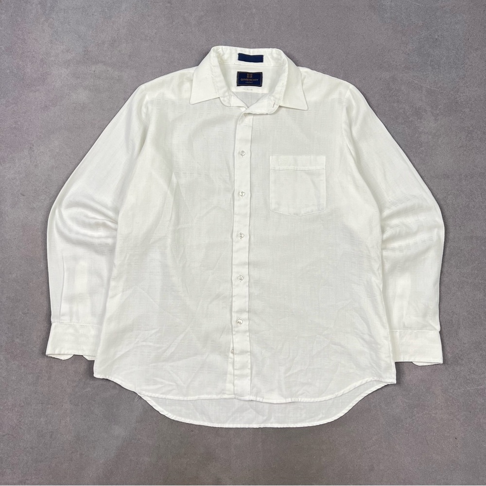 Givenchy White Casual Button Down Shirt